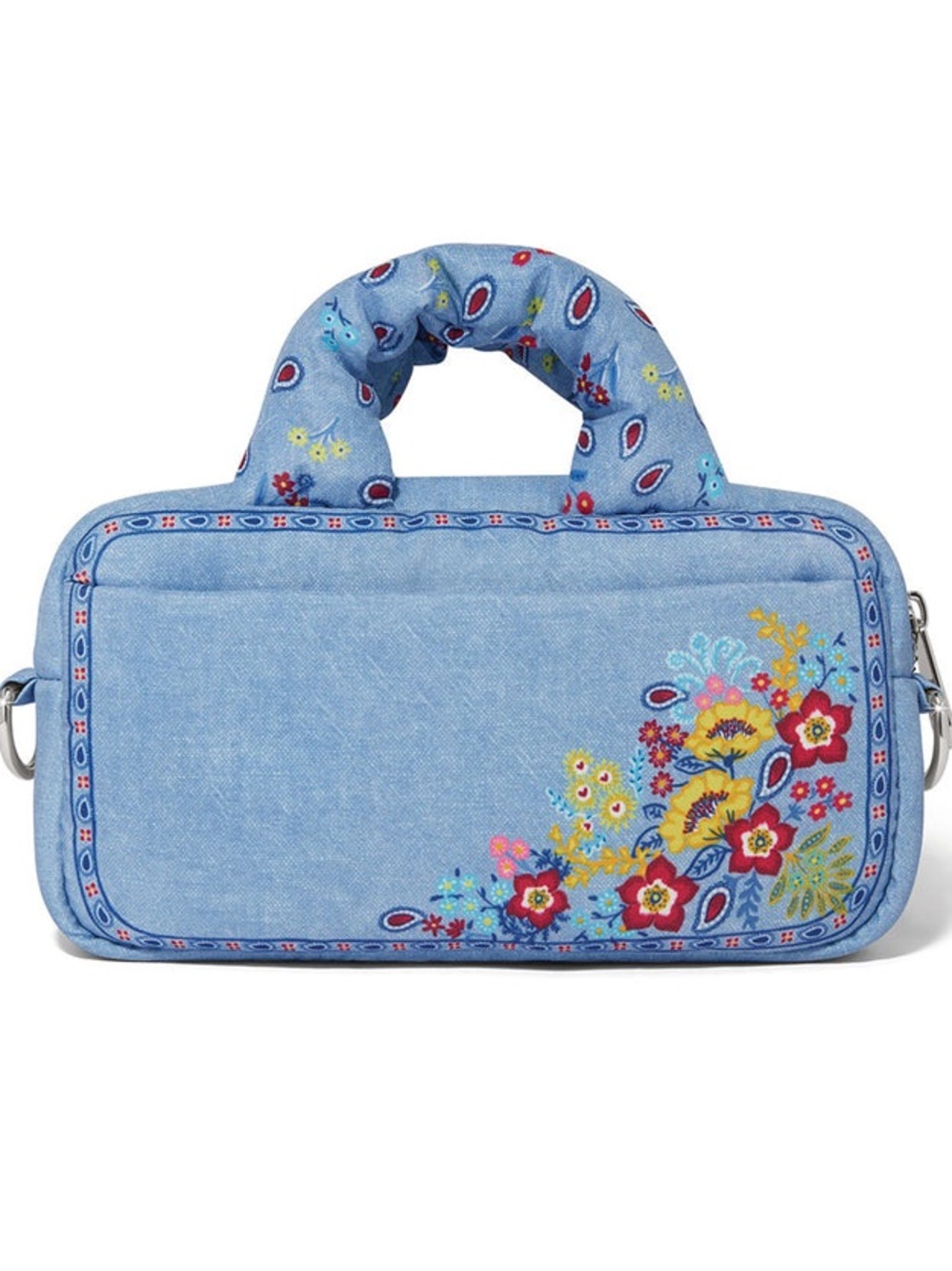 🌼NWT:Brighton Bandana Love Crossbody Bag - Picture 3 of 9